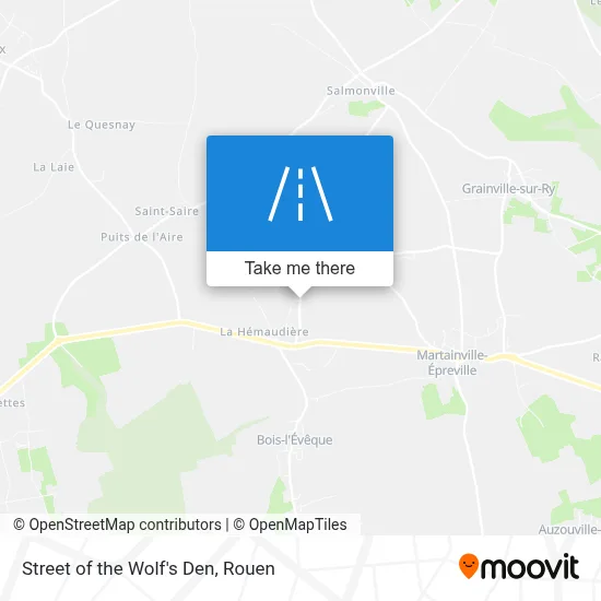 Rue De La Fosse Aux Loups map