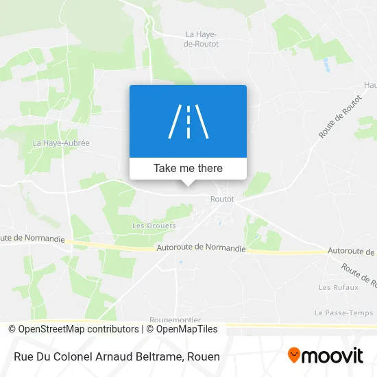 Rue Du Colonel Arnaud Beltrame map