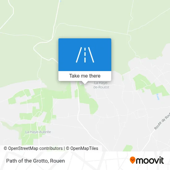 Chemin De La Grotte map