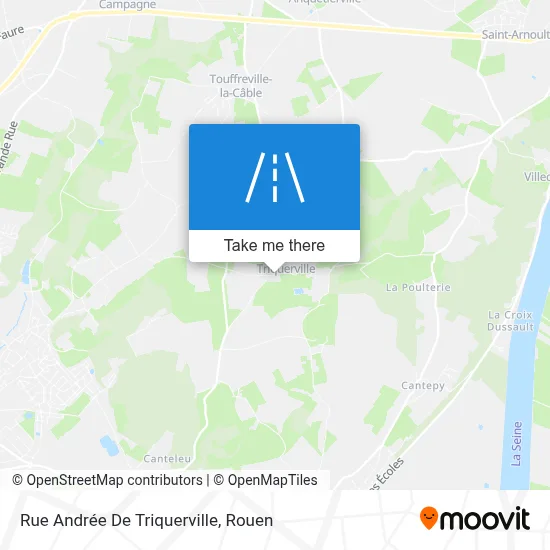 Rue Andrée De Triquerville map