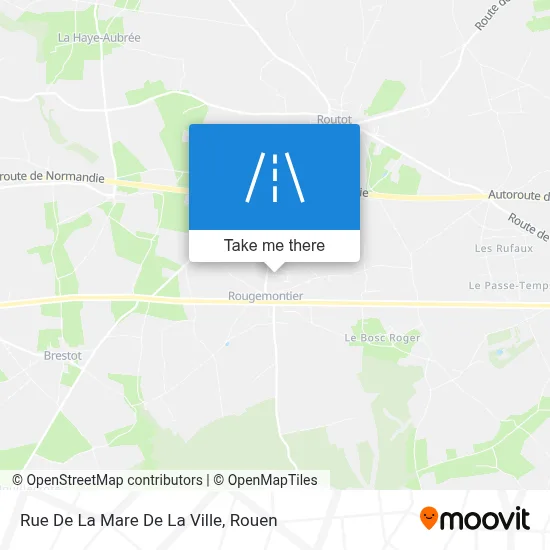 Rue De La Mare De La Ville map