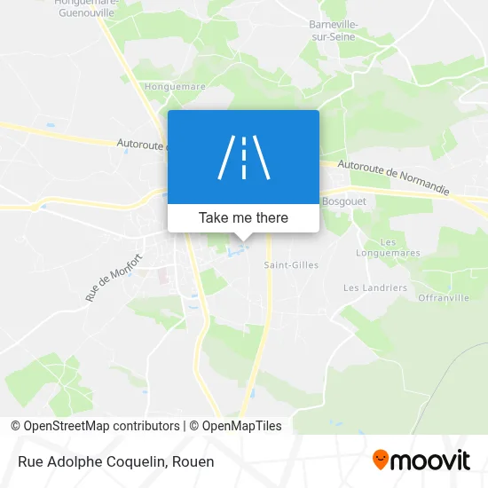 Rue Adolphe Coquelin map