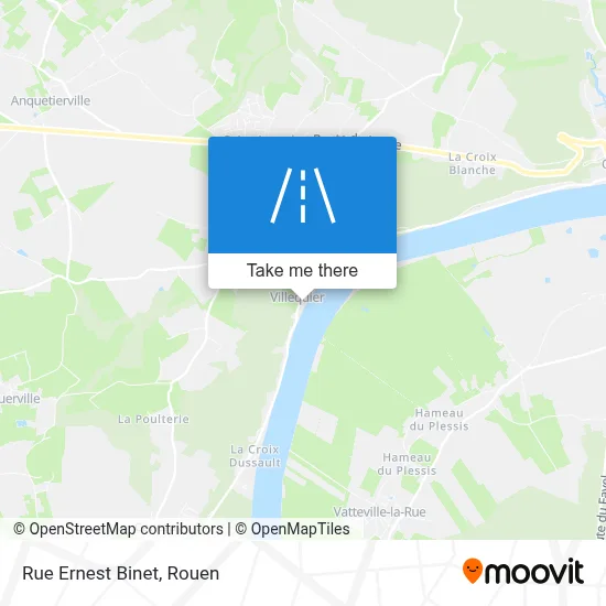 Rue Ernest Binet map