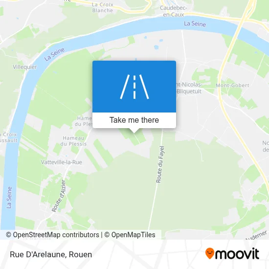 Rue D'Arelaune map