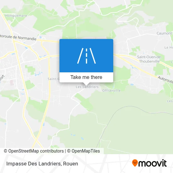 Impasse Des Landriers map