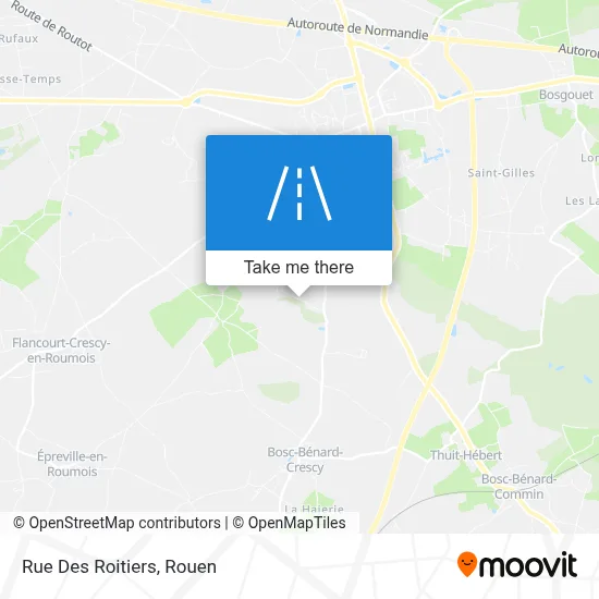 Rue Des Roitiers map