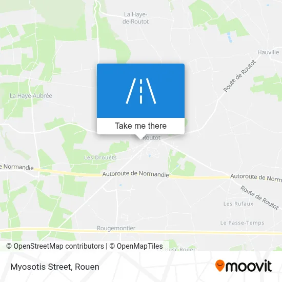Rue Des Myosotis map