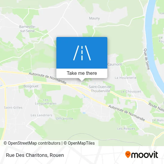 Rue Des Charitons map