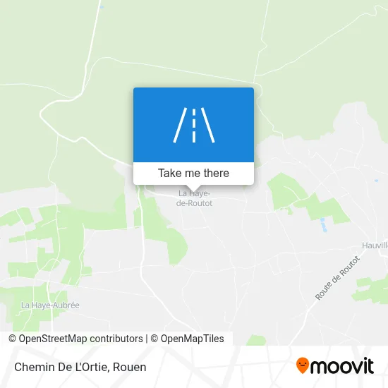 Chemin De L'Ortie map