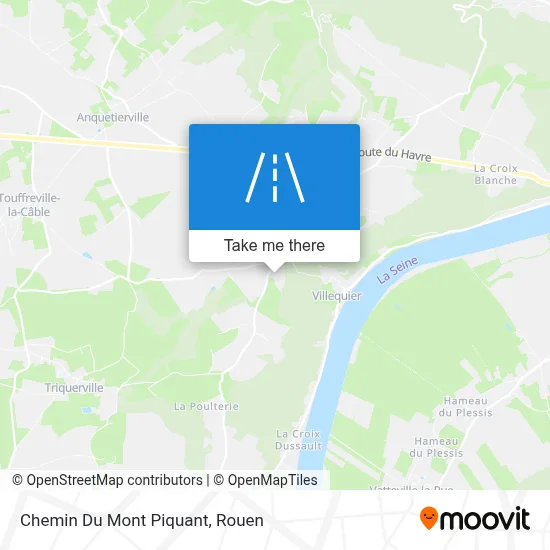 Chemin Du Mont Piquant map