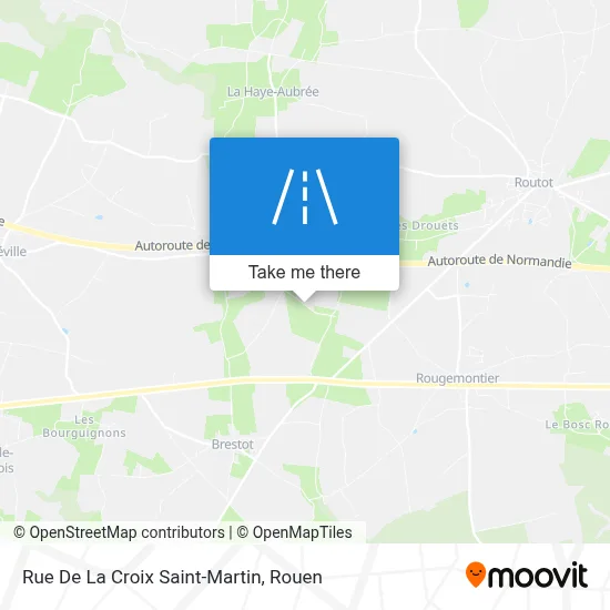 Rue De La Croix Saint-Martin map