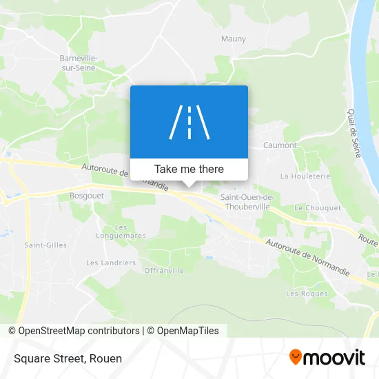 Mapa Rue Du Square