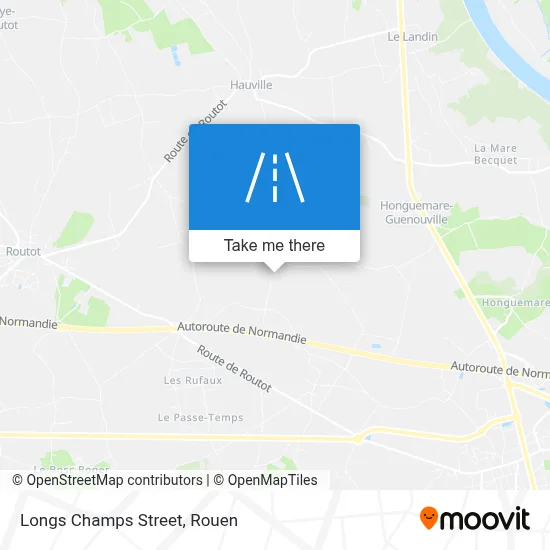 Rue Des Longs Champs map