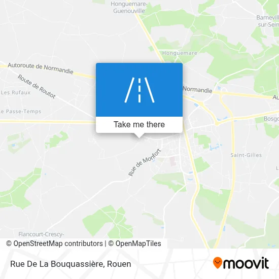 Rue De La Bouquassière map