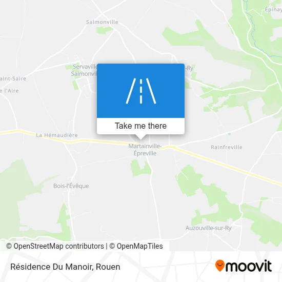Résidence Du Manoir map