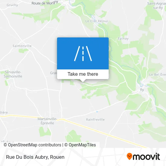 Rue Du Bois Aubry map