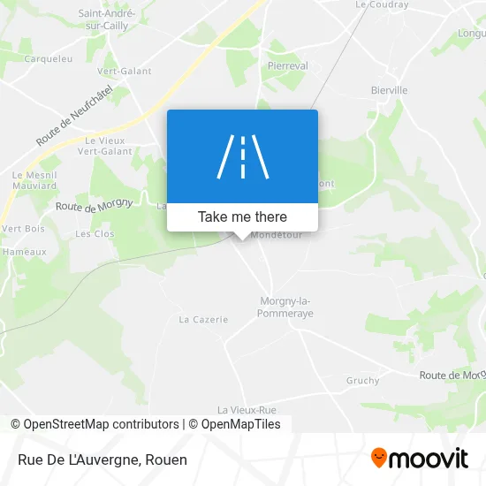 Rue De L'Auvergne map
