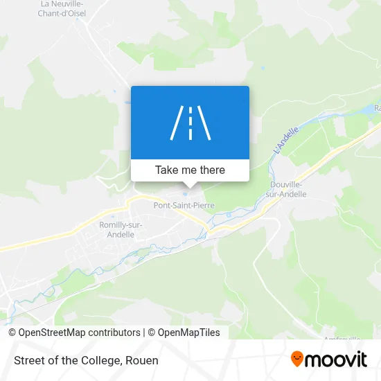 Rue Du Collège map