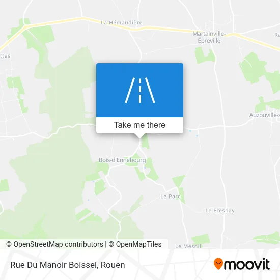 Rue Du Manoir Boissel map