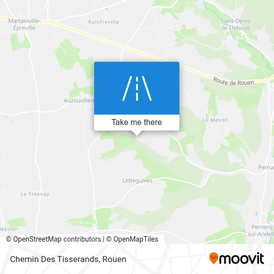 Chemin Des Tisserands map