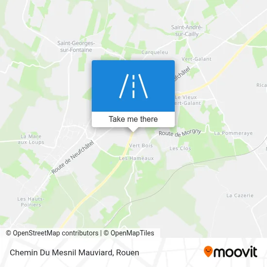 Chemin Du Mesnil Mauviard map