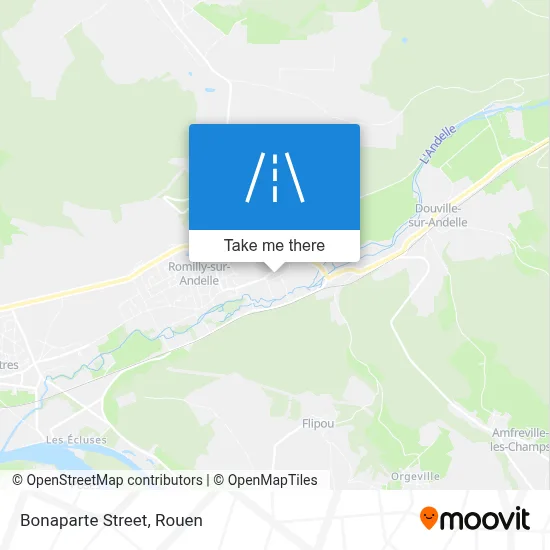 Rue Bonaparte map