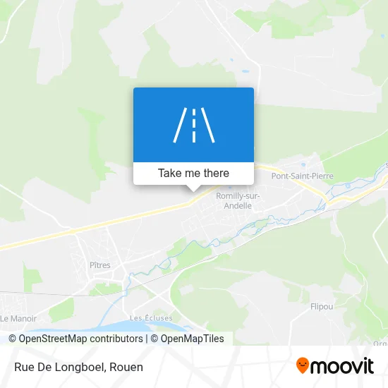 Rue De Longboel map