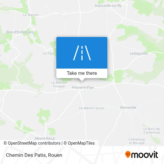 Chemin Des Patis map
