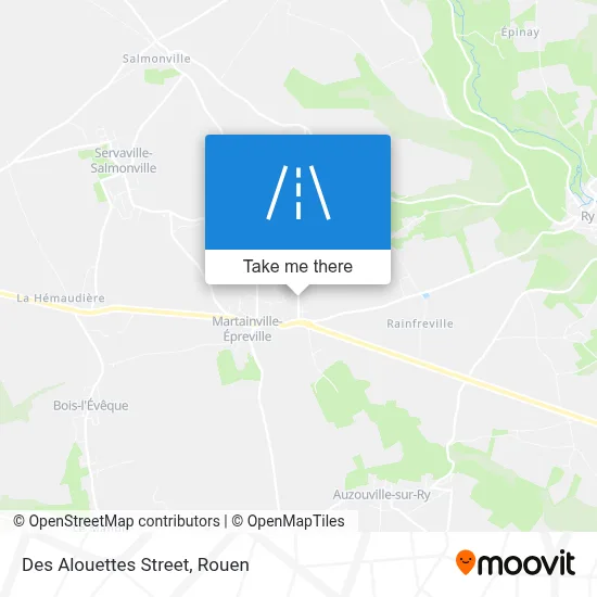 Rue Des Alouettes map