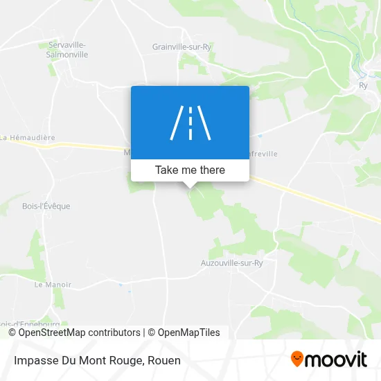 Impasse Du Mont Rouge map