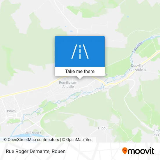 Rue Roger Demante map