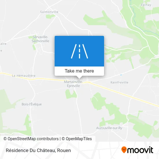Résidence Du Château map