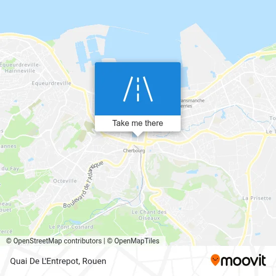 Quai De L'Entrepot map