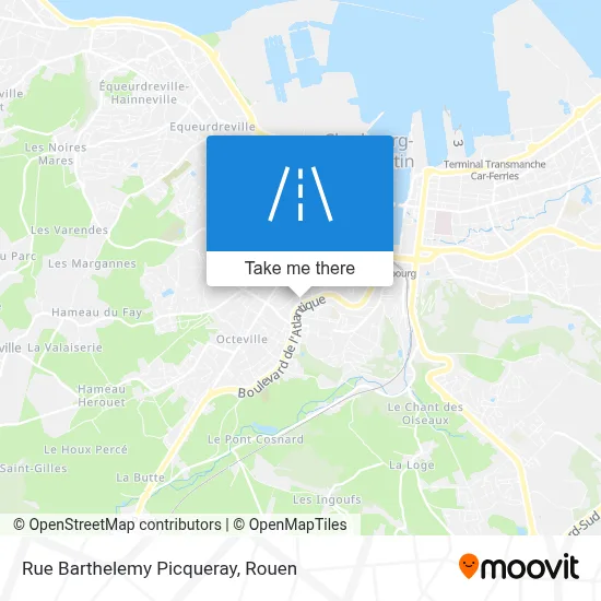 Rue Barthelemy Picqueray map