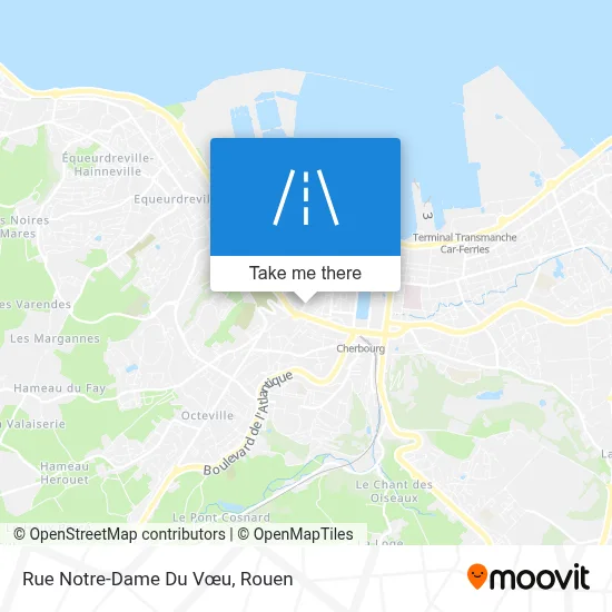 Rue Notre-Dame Du Vœu map