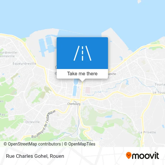 Mapa Rue Charles Gohel