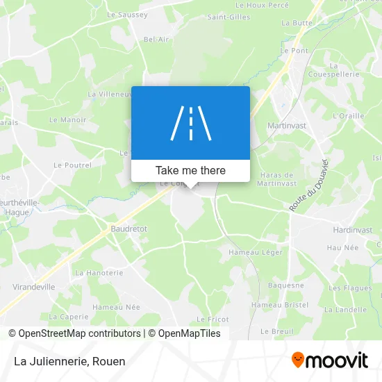 La Juliennerie map
