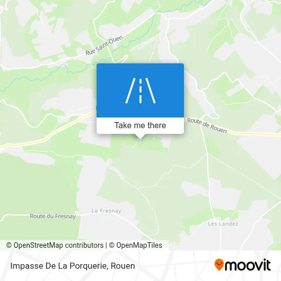 Impasse De La Porquerie map