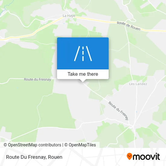Route Du Fresnay map