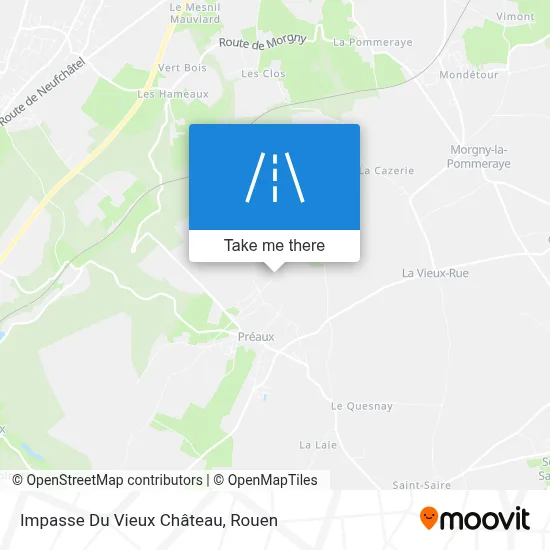 Impasse Du Vieux Château map