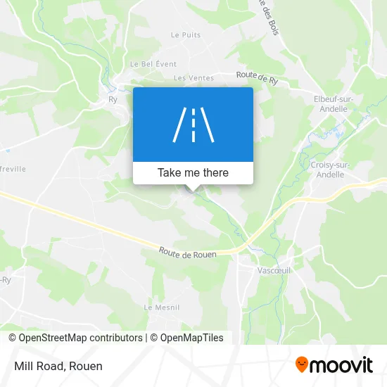 Route Du Moulin map