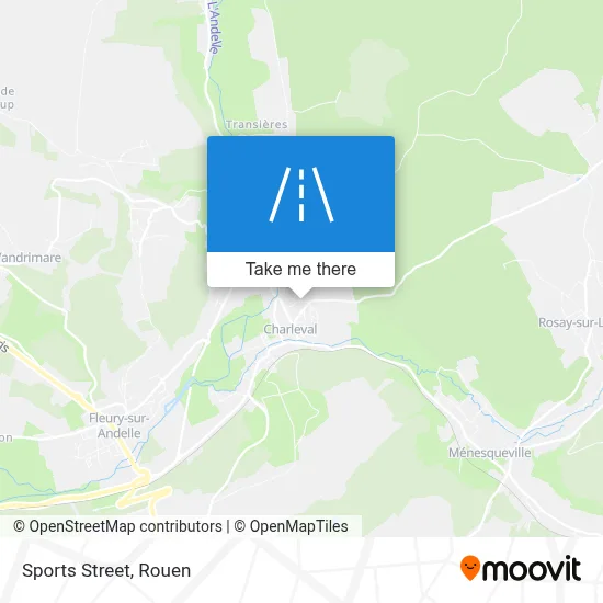 Rue Des Sports map