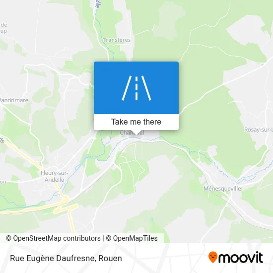 Rue Eugène Daufresne map