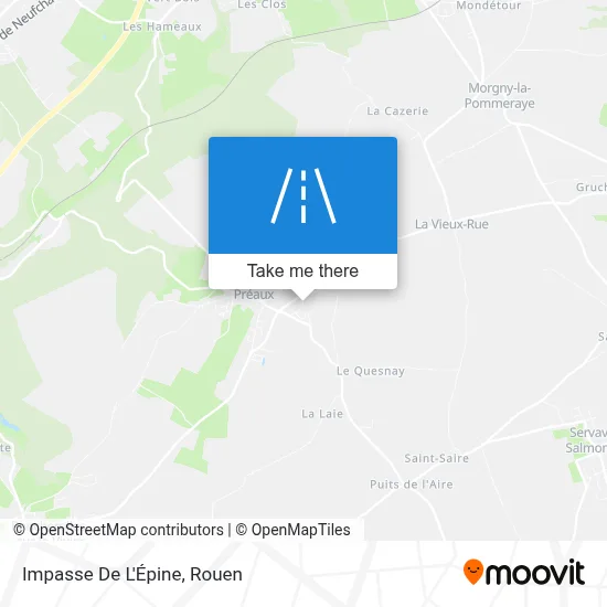 Impasse De L'Épine map