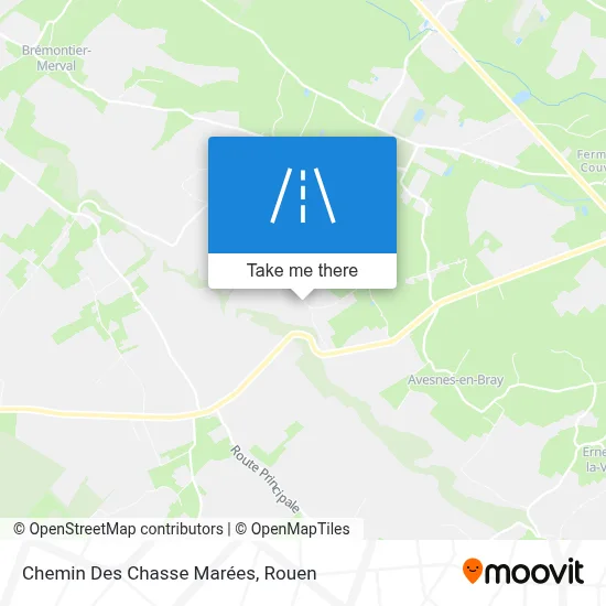 Chemin Des Chasse Marées map