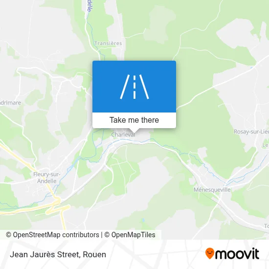 Rue Jean Jaurès map