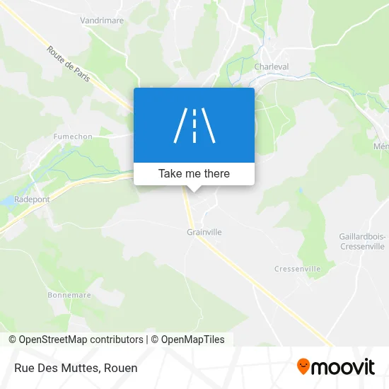 Mapa Rue Des Muttes