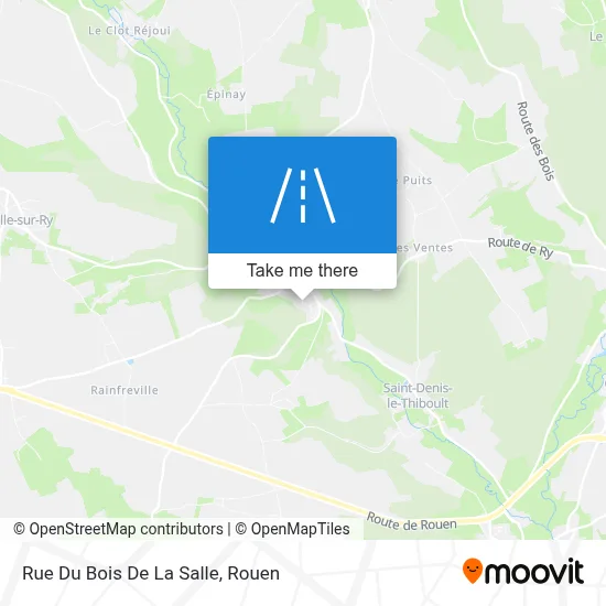 Rue Du Bois De La Salle map