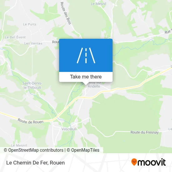 Le Chemin De Fer map