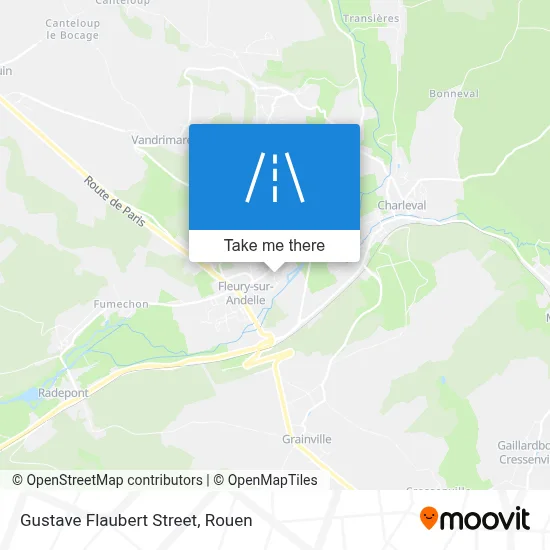 Rue Gustave Flaubert map